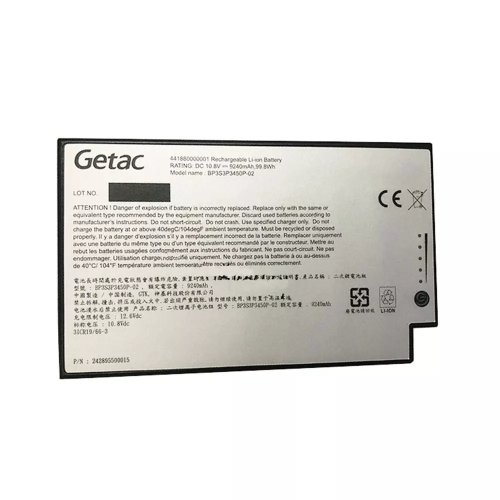 9240mAh 99.8Wh Bateria Getac BP3S3P3450P-04