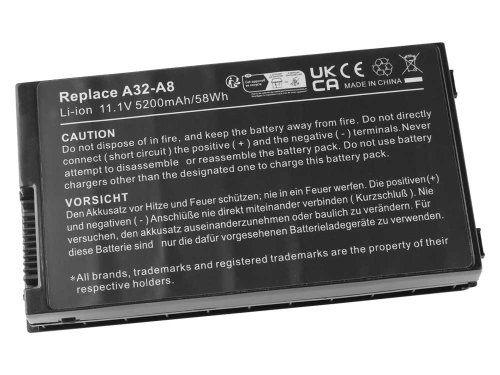 4800mAh 49Wh Bateria Asus A8