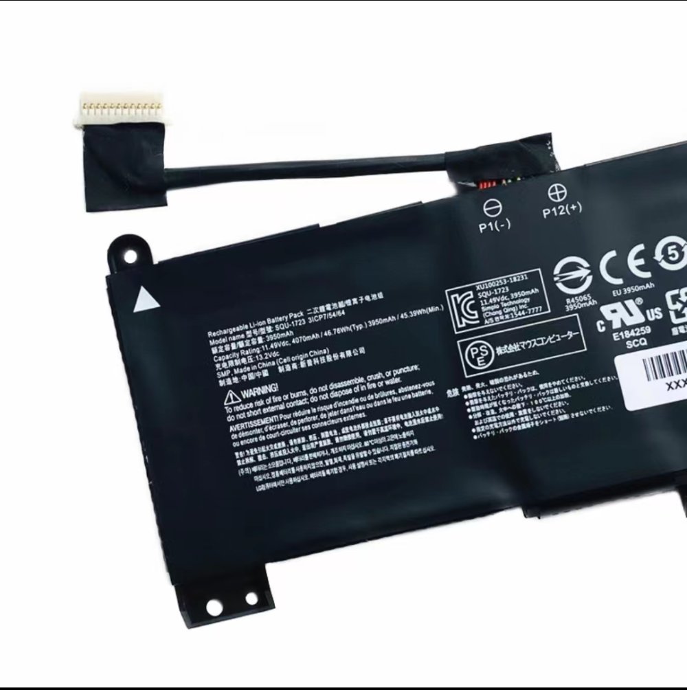 4070mAh 46.76Wh Bateria Gigabyte Aorus 15-X9-RT4BD