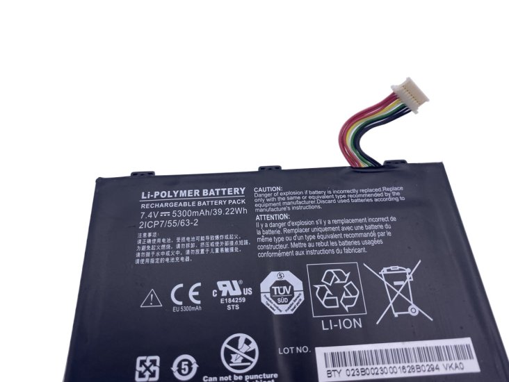 5300mAh 39.22Wh Bateria Tabletu Xplore XSlate D10 IX101B1 Series - Kliknij na obrazek aby go zamknąć