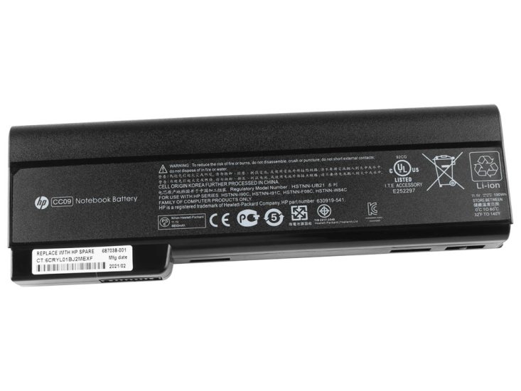 100Wh Bateria Oryginalny do HP 634089-001 - Kliknij na obrazek aby go zamknąć