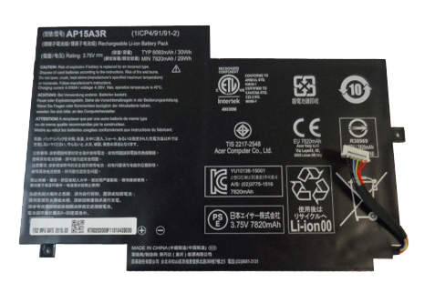 30Wh Oryginalny Bateria Acer KT.00203.012
