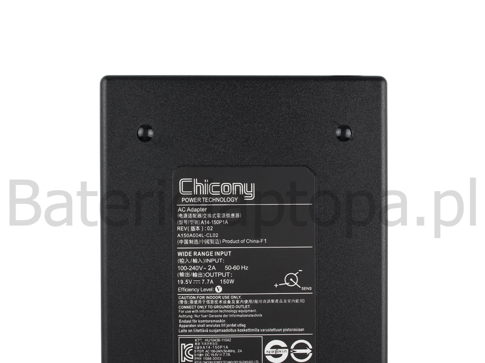 Oryginalny 150W MSI Pro 24 6NC-011RU Zasilacz Ładowarka