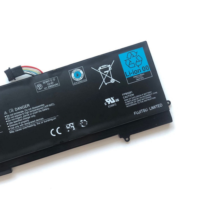 3150mAh 45Wh Oryginalny Bateria Fujitsu FPB0281
