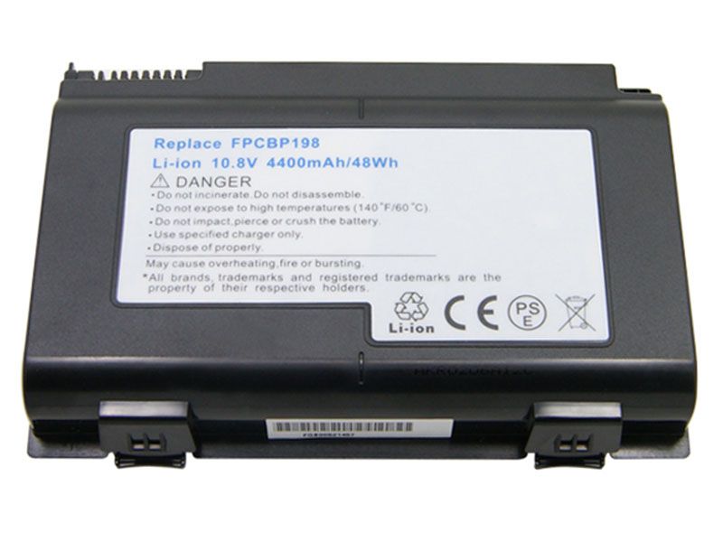 4400mAh 48Wh Fujitsu FPCBP234 Bateria