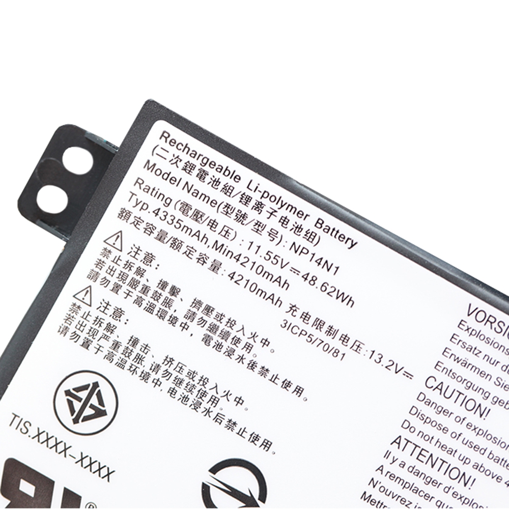 4210mAh 48.62Wh Bateria Nexstgo 3ICP5/70/81