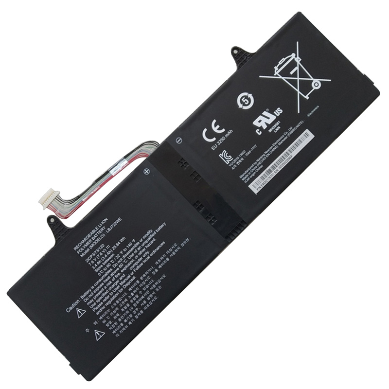 3400mAh 25.84Wh Bateria LG 15U340-L.AT1HK