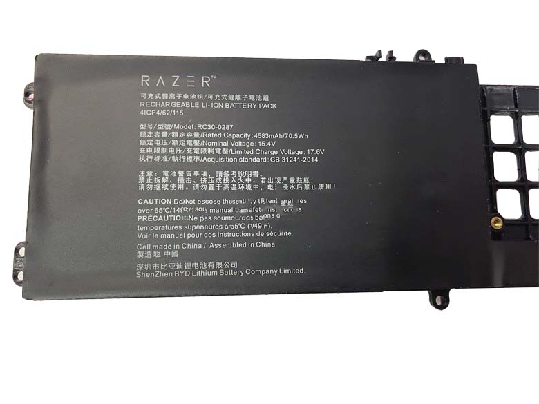 Oryginalny 4583mAh 70.5Wh Bateria Razer Blade 17"(2021) RZ09-0406C
